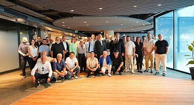 Beşiktaşlı yöneticiler, basın mensuplarıyla sohbet toplantısında bir araya geldi