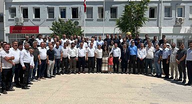 Besni halkından Kaymakam Partal'a vefa dolu uğurlama