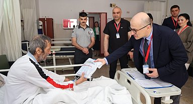 BEUN Hastanesinde bayramlaşma programı gerçekleştirildi
