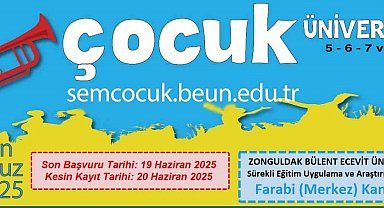 BEUN'den 5-8. sınıf öğrencilerine yaz fırsatı; Çocuk Üniversitesi başlıyor