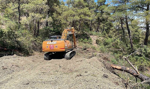 Bilecik Belediyesi ekipleri yangın söndürme çalışmalarında seferber oldu