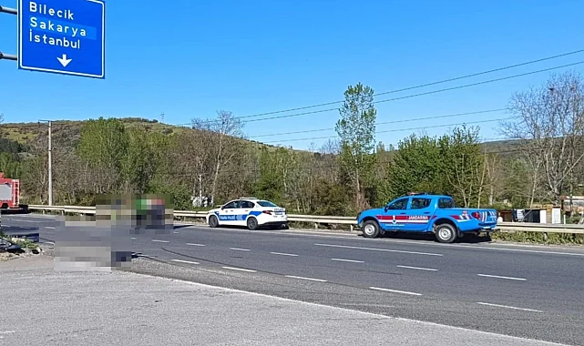 Bilecik Pazaryeri D-650 karayolunda yol yapım çalışması