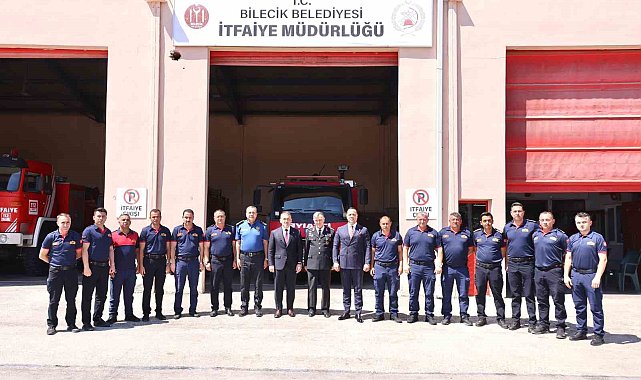 Bilecik Valisi Faik Oktay Sözer'den bayram ziyaretleri