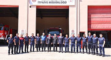 Bilecik Valisi Faik Oktay Sözer'den bayram ziyaretleri