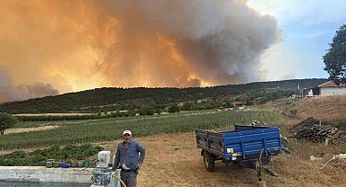 Bilecik'e sıçrayan orman yangını nedeniyle 7 köy yeri boşaltıldı