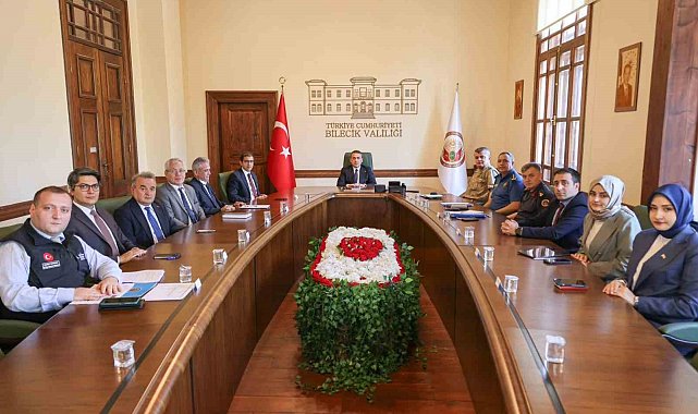 Bilecik'te 'Asayiş ve Güvenlik Toplantısı' yapıldı