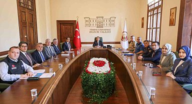 Bilecik'te 'Asayiş ve Güvenlik Toplantısı' yapıldı