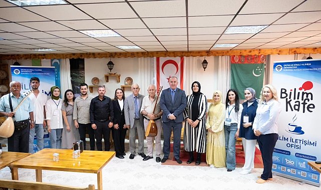 Bilim Kafe Etkinliklerinin ilki âşıklık geleneğiyle başladı