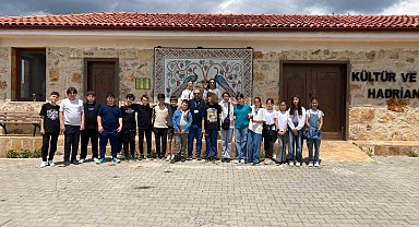 Bilim merkezi öğrencileri Hadrianopolis'i gezdi