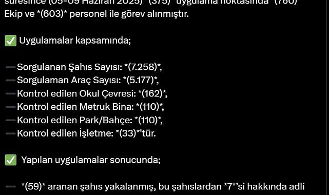 Bingöl'de 7 bin şahıs sorgulandı
