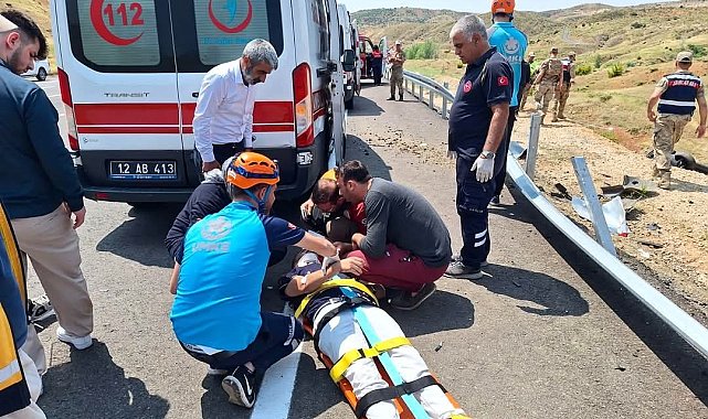 Bingöl'de iki ayrı kaza: 8 yaralı