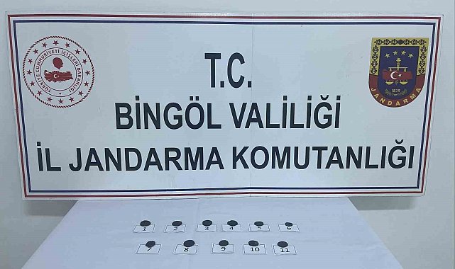 Bingöl'de jandarmanın dikkati tarihi eser kaçakçılığını önledi