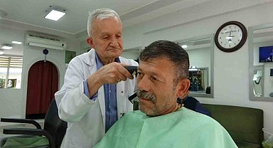 Bir ustanın makasıyla geçen 57 yıl