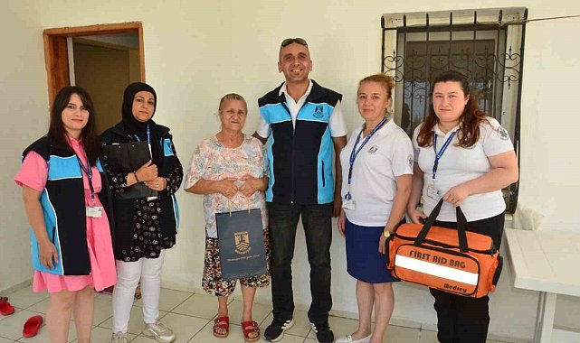 Bodrum Belediyesi, yaşlı çınarları unutmadı