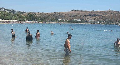Bodrum kavruldu hava sıcaklığı 44 dereceye ulaştı