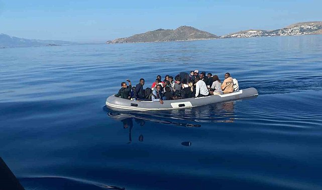 Bodrum'da 25 düzensiz göçmen yakalandı
