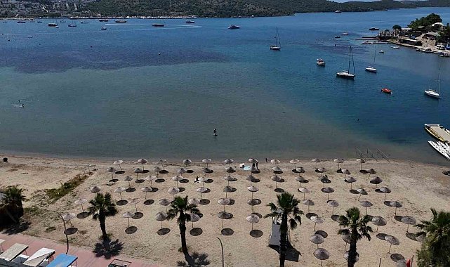 Bodrum'da halk plajları sezona hazır