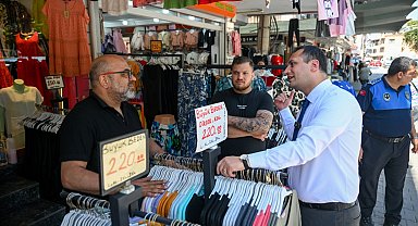Bornova'da Çamdibi esnafına ziyaret