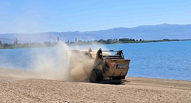 Boyalıca sahili yaz sezonu için temizleniyor