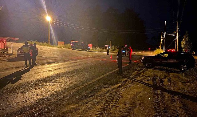 Bozdoğan'da jandarmadan asayiş uygulaması