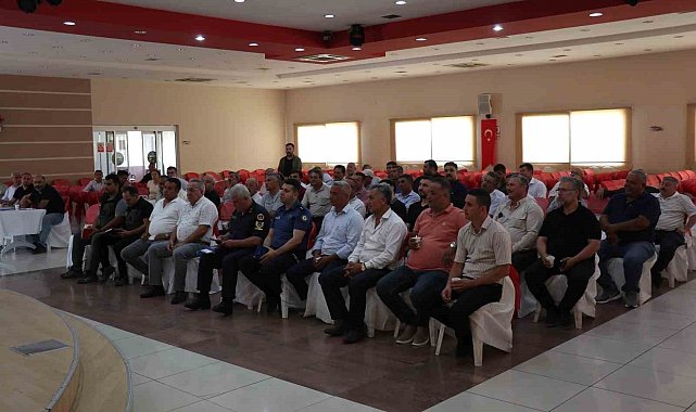 Bozdoğan'da Muhtarlar İstişare Toplantısı düzenlendi