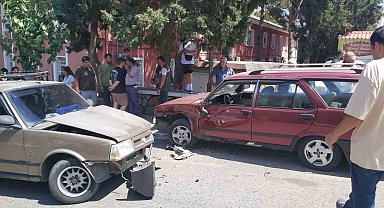 Bozdoğan'da zincirleme trafik kazası: 2 yaralı