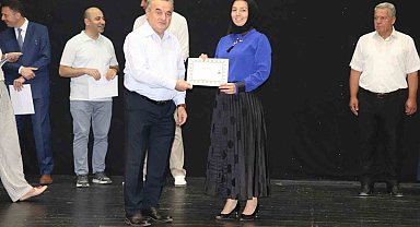 Bozüyük'te öğretmenlere başarı belgesi