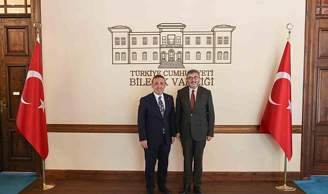 BŞEÜ Rektörü Kaplancıklı'dan göreve yeni başlayan Vali Sözer'e ziyaret
