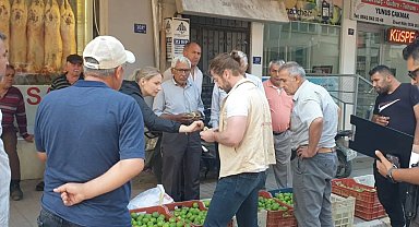 Buharkent'te ilek tezgahları denetlendi