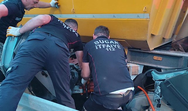Burdur'da feci kaza: 18 yaşındaki sürücü hayatını kaybetti