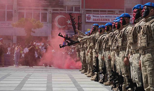 Burdur'da Jandarmanın 186. kuruluş yıl dönümü kutlandı