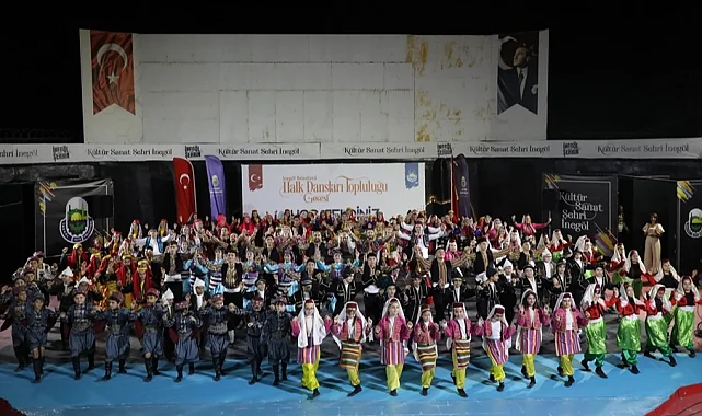 Bursa İnegöl'de 'Halk Dansları' coşkusu
