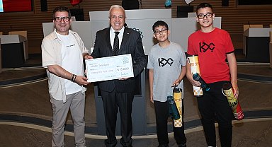 Bursa Nilüfer'de öğrenciler çevre için yarıştı