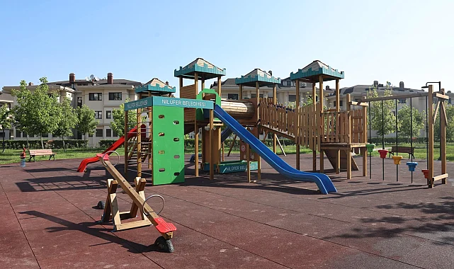 Bursa Nilüfer'e 8 yeni park geliyor