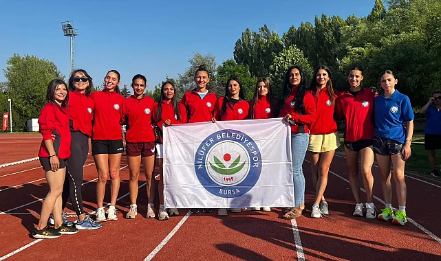 Bursa Nilüferli atletizmciler Süper Lig'de