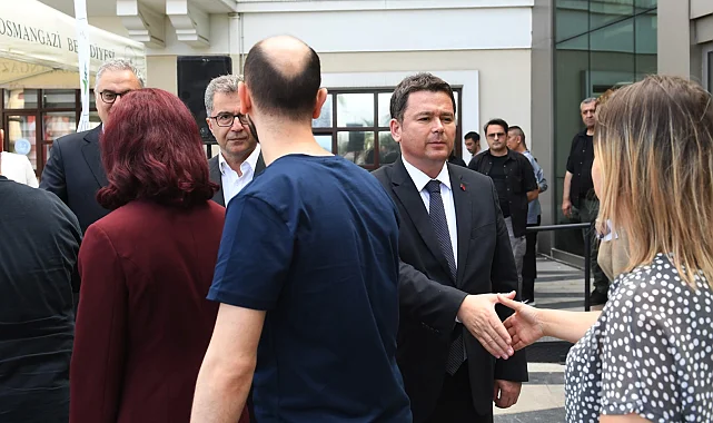 Bursa Osmangazi Belediyesi bayramlaştı