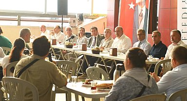 Bursa Osmangazi'de halkla buluşmalar sürüyor
