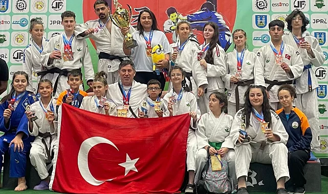 Bursa Osmangazili judoculardan tarihi başarı