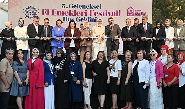 Bursa Yıldırım'da 5. Geleneksel El Emekleri Festivali start aldı