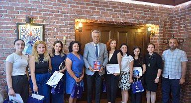 Bursa'da 'Esnek Oyun Alanı Projesi'yle çocuklar eğlenerek öğrendi