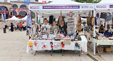 Bursa'da 'Meydan Kadınların'