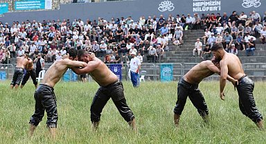 Bursa'da, 63. Tarihi Çalı Yağlı Güreşleri heyecanı