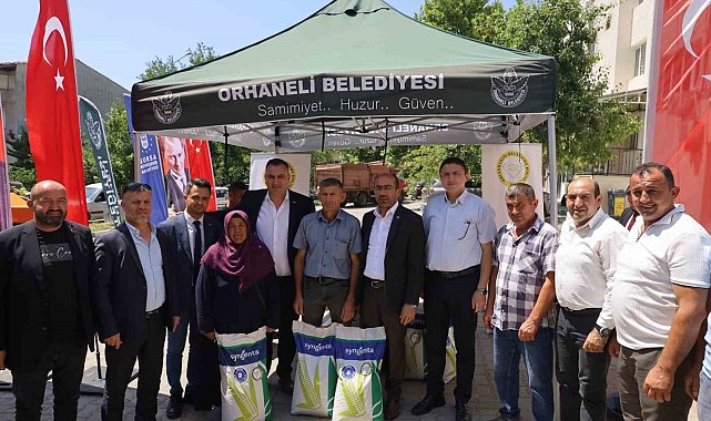 Bursa'da dağ ilçelerine silajlık mısır tohumu desteği