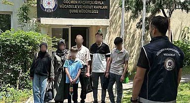 Bursa'da "Şok ev" operasyonu...7 kaçak göçmen yakalandı