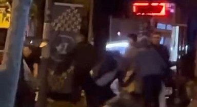 Bursa'da tartıştıkları kişiyi tekme tokat darp ettiler