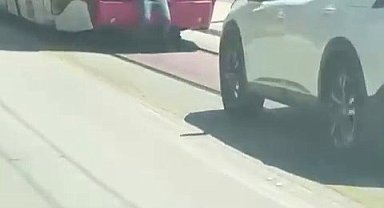 Bursa'da tehlikeli yolculuk