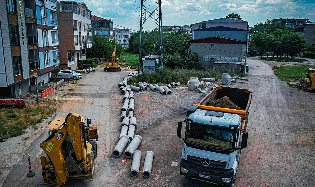Bursa'da Ovaakça ve İsabey'in altyapısına takviye