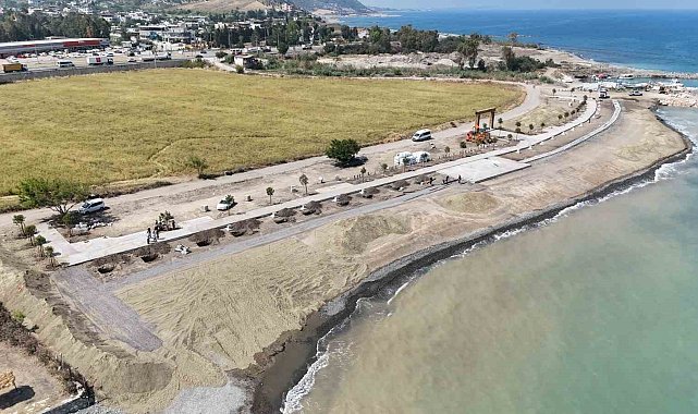 Büyükdere Plajı Hatay turizmine kazandırılıyor