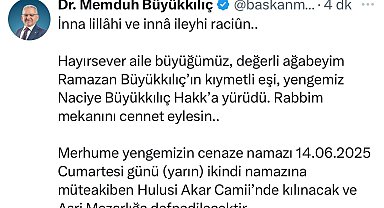 Büyükkılıç ailesinin acı günü