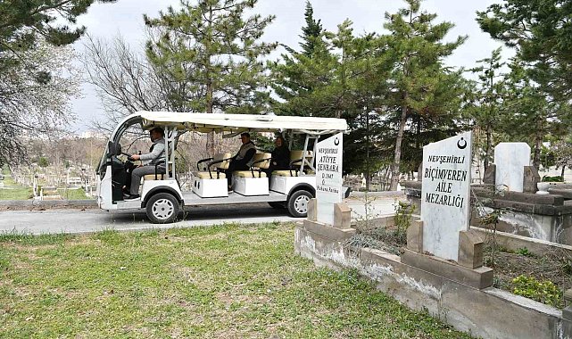 Büyükşehir Belediyesi, mezarlıkları bayram ziyaretine hazırladı